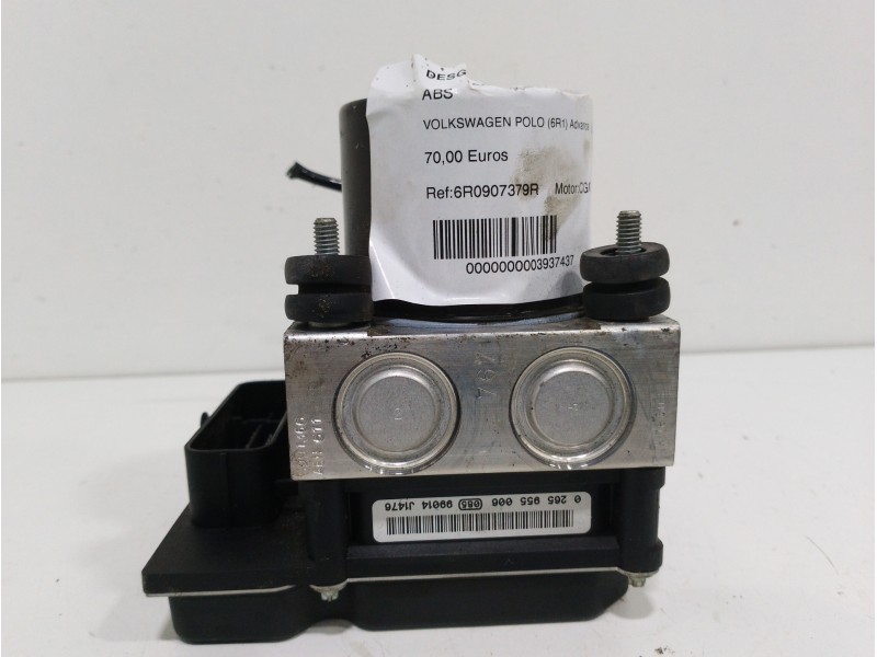 Recambio de abs para volkswagen polo (6r1) advance referencia OEM IAM 6R0907379R 0265955006 