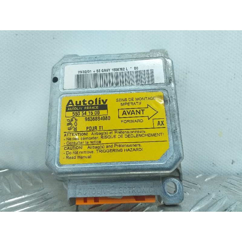 Recambio de centralita airbag para peugeot 206 berlina xr referencia OEM IAM 550541500 9636894080 