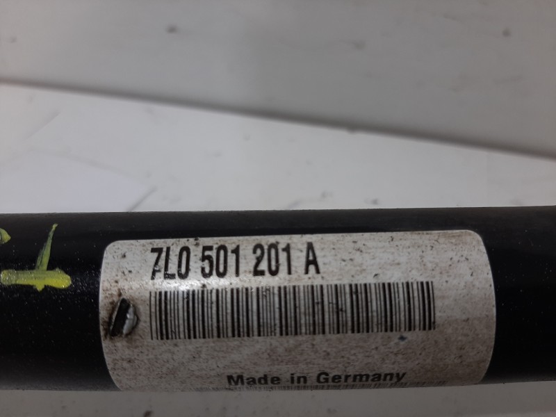 Recambio de transmision trasera izquierda para volkswagen touareg (7la) tdi v10 referencia OEM IAM 7L0501201A  