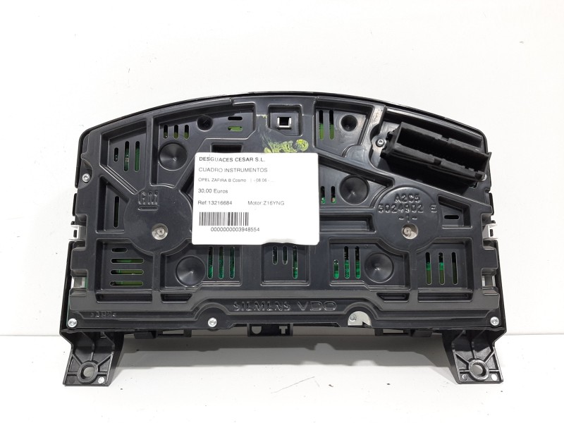 Recambio de cuadro instrumentos para opel zafira b cosmo referencia OEM IAM 13216684  