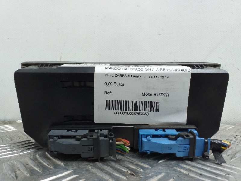 Recambio de mando calefaccion / aire acondicionado para opel zafira b family referencia OEM IAM   