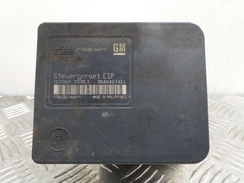 Recambio de abs para opel zafira b family referencia OEM IAM 13244860 1009600590 1002060287