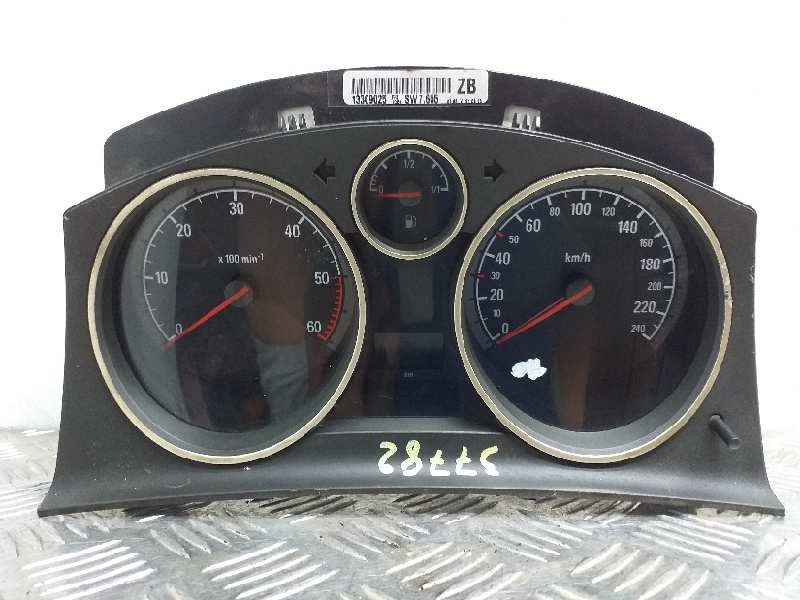 Recambio de cuadro instrumentos para opel zafira b family referencia OEM IAM 13309025  