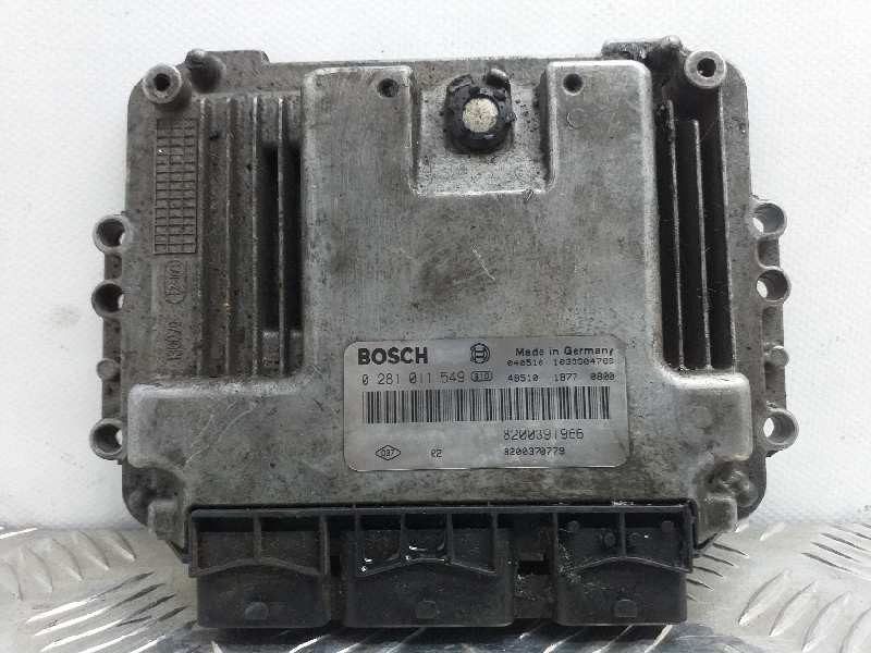 Recambio de centralita motor uce para opel astra g berlina elegance referencia OEM IAM 0281011549 8200391966 8200370779