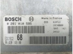 Recambio de centralita motor uce para citroën xsara picasso 2.0 hdi referencia OEM IAM 0281010595 9642014980  2