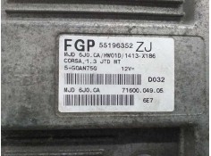 Recambio de centralita motor uce para opel combo (corsa c) 1.3 16v cdti cat (z 13 dt / ln9) referencia OEM IAM 55196352ZJ   2