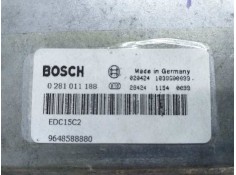 Recambio de centralita motor uce para peugeot 206 sw 2.0 hdi cat referencia OEM IAM 0281011188 9648588880  2