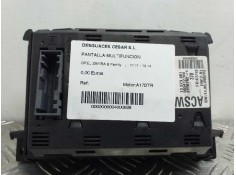 Recambio de pantalla multifuncion para opel zafira b family referencia OEM IAM    2