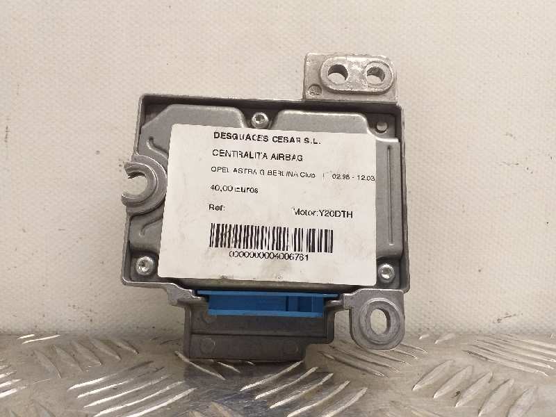 Recambio de centralita airbag para opel astra g berlina club referencia OEM IAM 09174004 5WK4 2876 