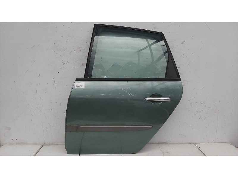 Recambio de puerta trasera izquierda para renault scenic ii authentique referencia OEM IAM  VERDE 