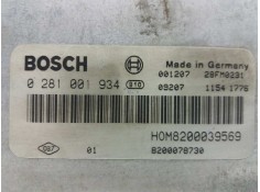 Recambio de centralita motor uce para renault megane i scenic (ja0) 1.9 d kaleido referencia OEM IAM 0281001934 HOM 8200039569  2