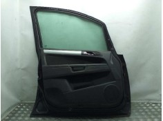 Recambio de puerta delantera izquierda para opel zafira b referencia OEM IAM  NEGRA  2