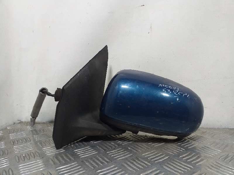 Recambio de retrovisor izquierdo para nissan almera tino (v10m) acenta referencia OEM IAM 96301BU23A ELECTRICO AZUL
