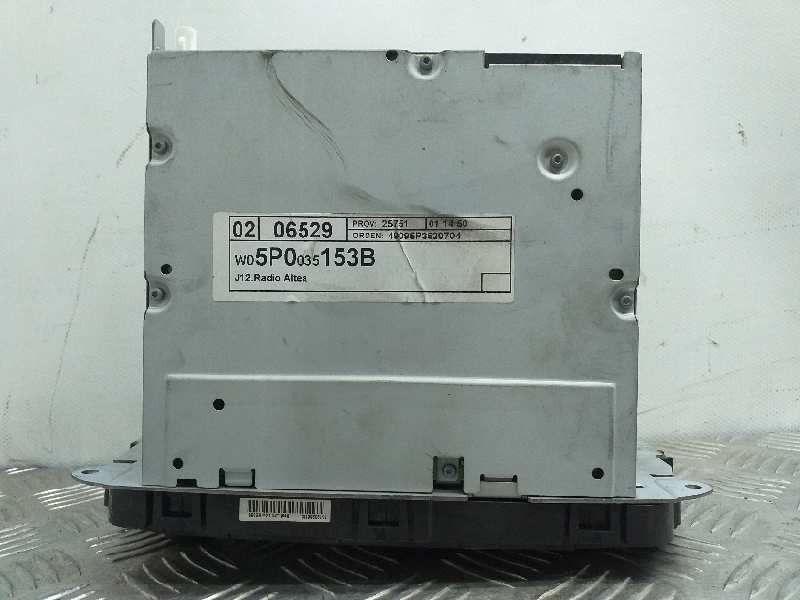 Recambio de sistema audio / radio cd para seat altea xl (5p5) reference referencia OEM IAM 5P0035186B  
