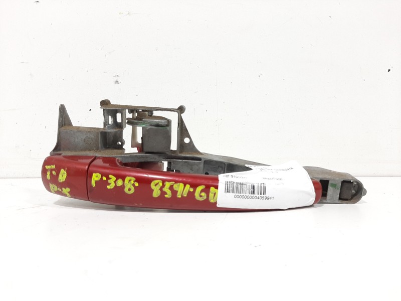 Recambio de maneta exterior trasera derecha para peugeot 308 confort referencia OEM IAM 9101GH GRANATE 