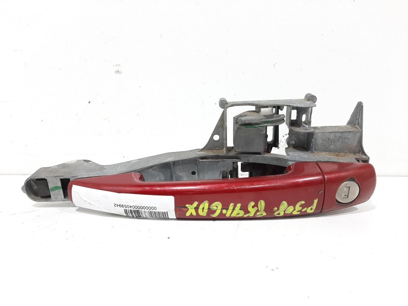 Recambio de maneta exterior delantera izquierda para peugeot 308 confort referencia OEM IAM 9101GF GRANATE 