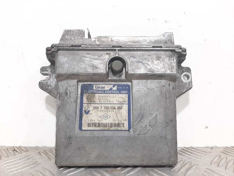Recambio de centralita motor uce para renault kangoo (f/kc0) alize referencia OEM IAM 7700104956  