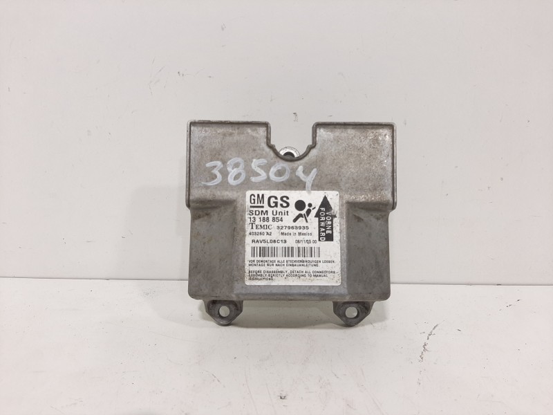 Recambio de centralita airbag para opel astra gtc cosmo referencia OEM IAM 13188854  