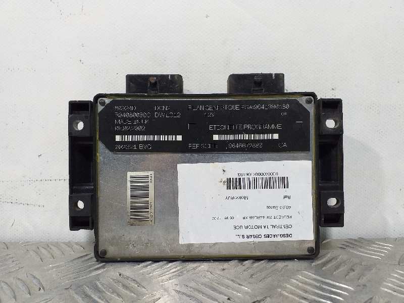 Recambio de centralita motor uce para peugeot 206 berlina xr referencia OEM IAM 9641390180  