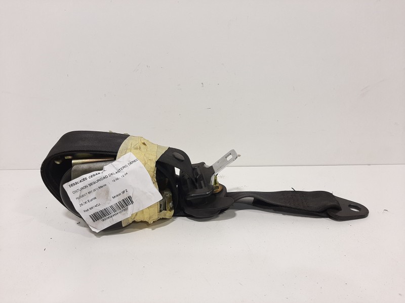 Recambio de cinturon seguridad delantero derecho para peugeot 607 (s1) básico referencia OEM IAM 8974CJ  