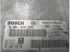 Recambio de centralita motor uce para citroën xsara picasso 2.0 hdi referencia OEM IAM 0281010595 9642014980  2