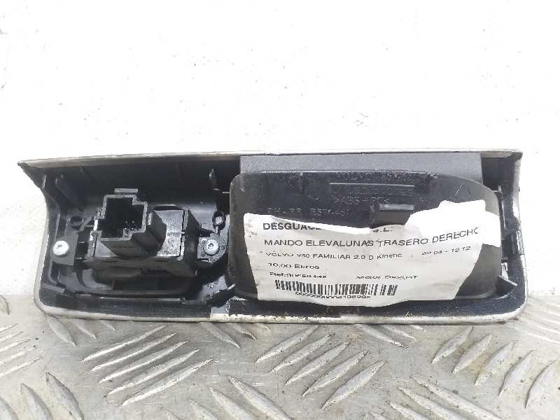 Recambio de mando elevalunas trasero derecho para volvo v50 familiar 2.0 d kinetic referencia OEM IAM 30658449  