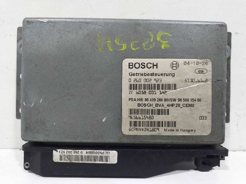 Recambio de centralita motor uce para citroën xsara berlina 2.0 hdi exclusive (66kw) referencia OEM IAM 0260002923 9656615480 