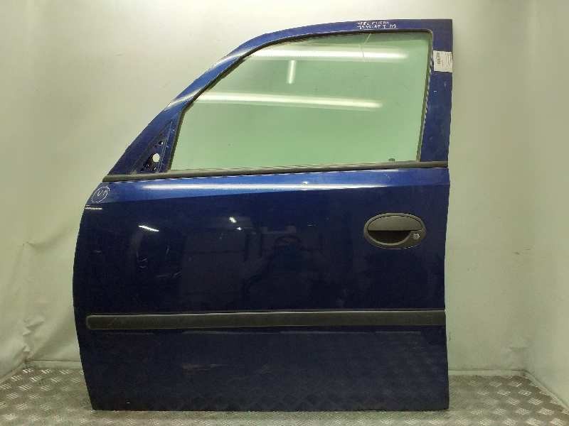 Recambio de puerta delantera izquierda para opel meriva blue line referencia OEM IAM  AZUL 