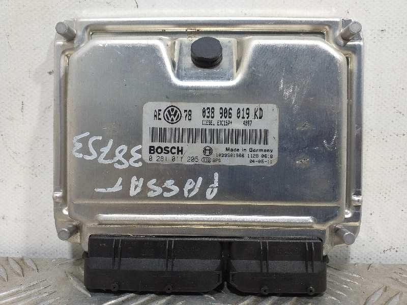 Recambio de centralita motor uce para volkswagen passat berlina (3b3) advance 4motion referencia OEM IAM 0281011205 038906019KD 