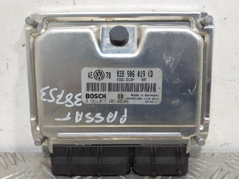 Recambio de centralita motor uce para volkswagen passat berlina (3b3) advance 4motion referencia OEM IAM 0281011205 038906019KD 