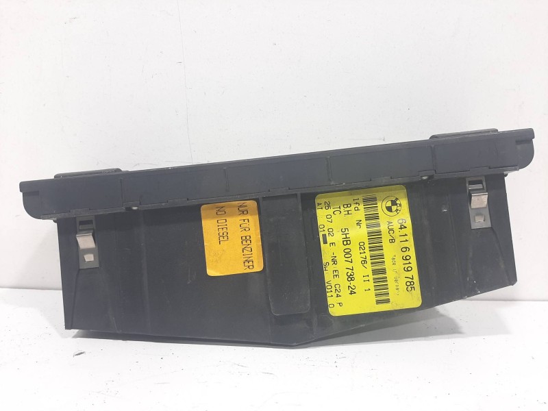 Recambio de mando calefaccion / aire acondicionado para bmw serie 3 berlina (e46) 320i referencia OEM IAM 64116919785  