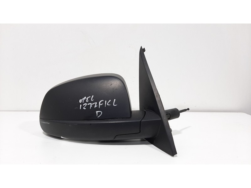 Recambio de retrovisor derecho para opel meriva cosmo referencia OEM IAM  NEGRO MANUAL