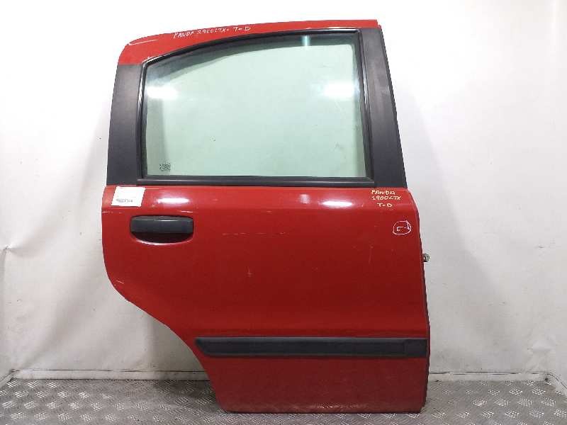 Recambio de puerta trasera derecha para fiat panda (169) 1.2 8v dynamic referencia OEM IAM  ROJA 