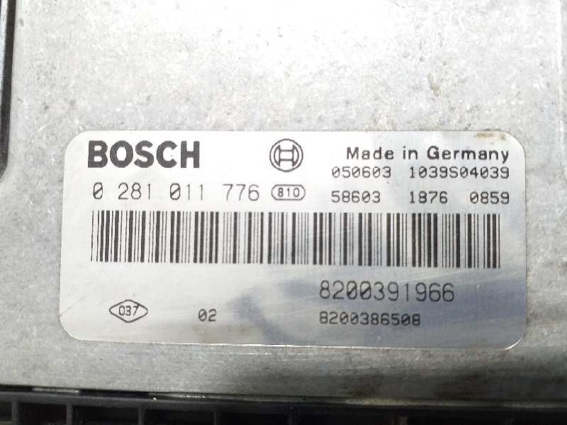 Recambio de centralita motor uce para renault scenic ii authentique referencia OEM IAM 0281011776 8200391966 8200386508
