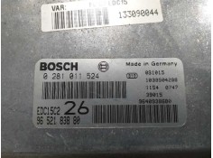 Recambio de centralita motor uce para citroën c5 berlina 2.0 hdi premier referencia OEM IAM 0281011524 9652183880  2