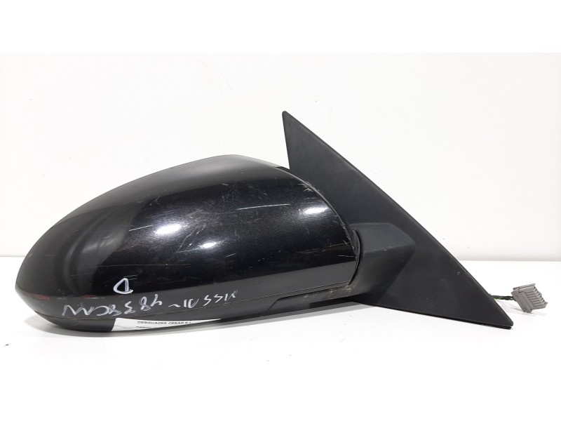 Recambio de retrovisor derecho para nissan primera berlina (p12) acenta referencia OEM IAM 96301AU480 NEGRO ELÉCTRICO