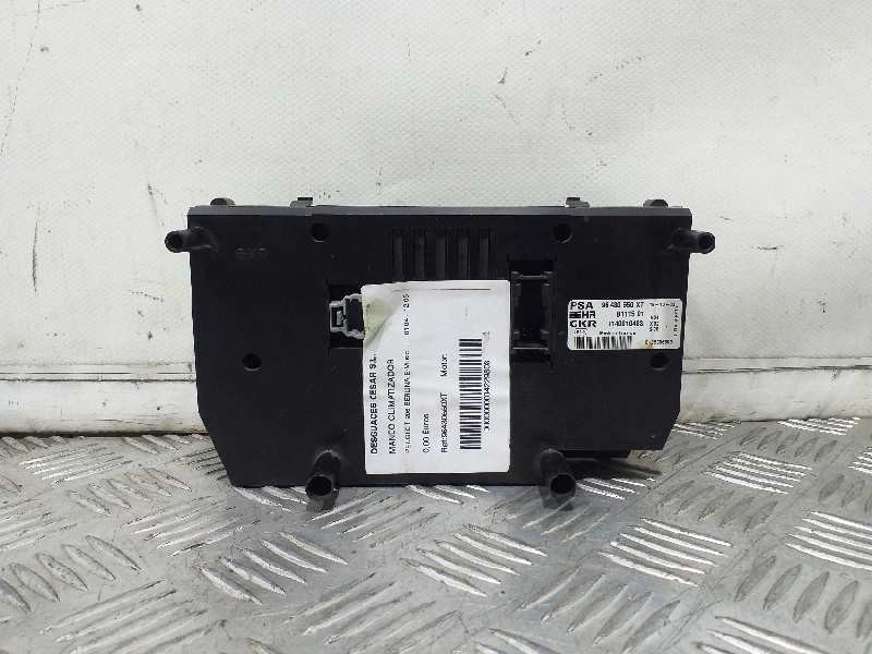 Recambio de mando climatizador para peugeot 206 berlina e-music referencia OEM IAM 96430550XT  
