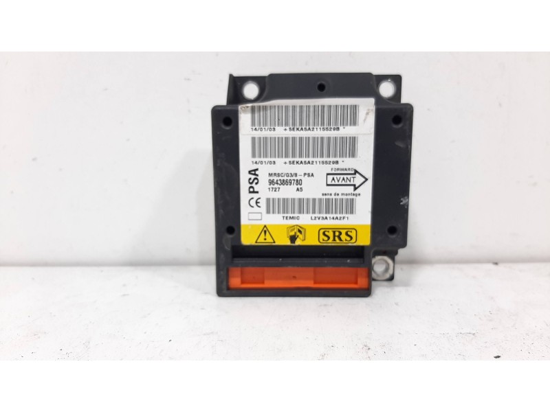 Recambio de centralita airbag para peugeot 607 (s1) pack referencia OEM IAM 9643869780  