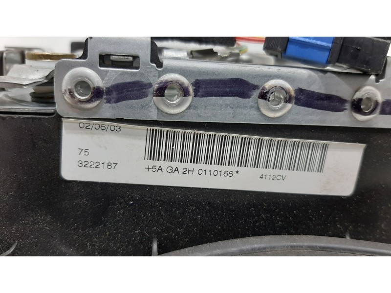 Recambio de airbag delantero izquierdo para peugeot 607 (s1) pack referencia OEM IAM 3222187 0110166 