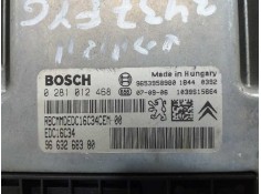 Recambio de centralita motor uce para citroën xsara picasso 1.6 hdi 90 exclusive referencia OEM IAM 0281012468 9663268380  2
