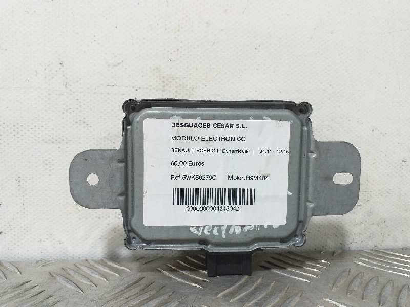 Recambio de modulo electronico para renault scenic iii dynamique referencia OEM IAM 5WK50279C  