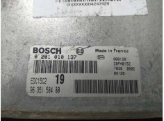 Recambio de centralita motor uce para citroën xsara picasso 2.0 hdi referencia OEM IAM 0281010137 9635158480