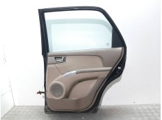 Recambio de puerta trasera derecha para kia sportage ex referencia OEM IAM 770041F020 NEGRO  2