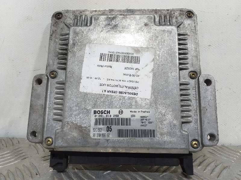 Recambio de centralita motor uce para peugeot 206 berlina xs referencia OEM IAM 0281010250 9637089980 