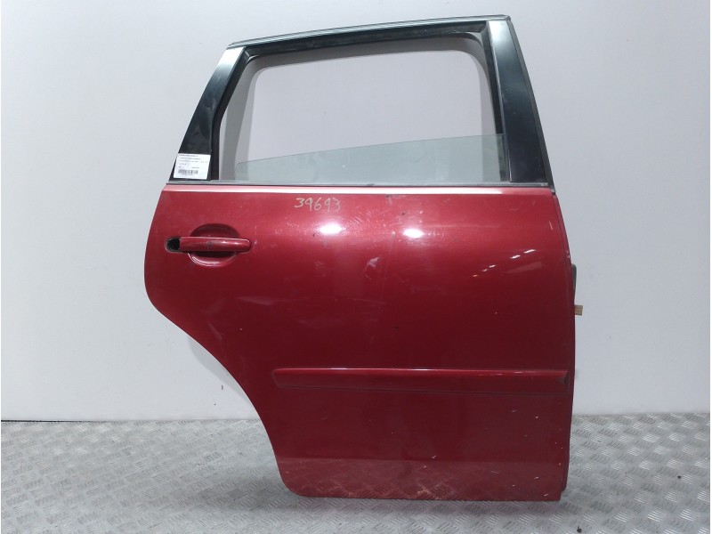 Recambio de puerta trasera derecha para volkswagen polo (9n1) match referencia OEM IAM  ROJO 