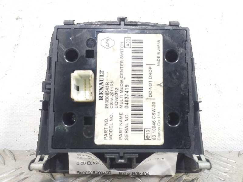 Recambio de sistema navegacion gps para renault scenic iii dynamique referencia OEM IAM 253B00345R  