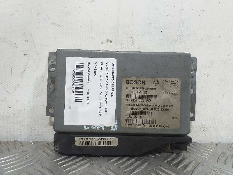 Recambio de centralita cambio automatico para peugeot 407 st confort pack referencia OEM IAM 0260002923 9656615480 