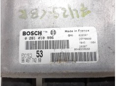 Recambio de centralita motor uce para citroën xsara picasso 2.0 hdi referencia OEM IAM 0281010996 9646774280  2