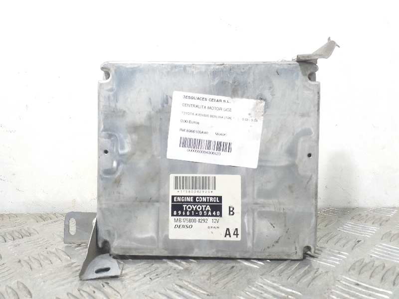 Recambio de centralita motor uce para toyota avensis berlina (t25) referencia OEM IAM 8966105A40  