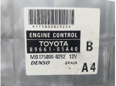 Recambio de centralita motor uce para toyota avensis berlina (t25) referencia OEM IAM 8966105A40   2